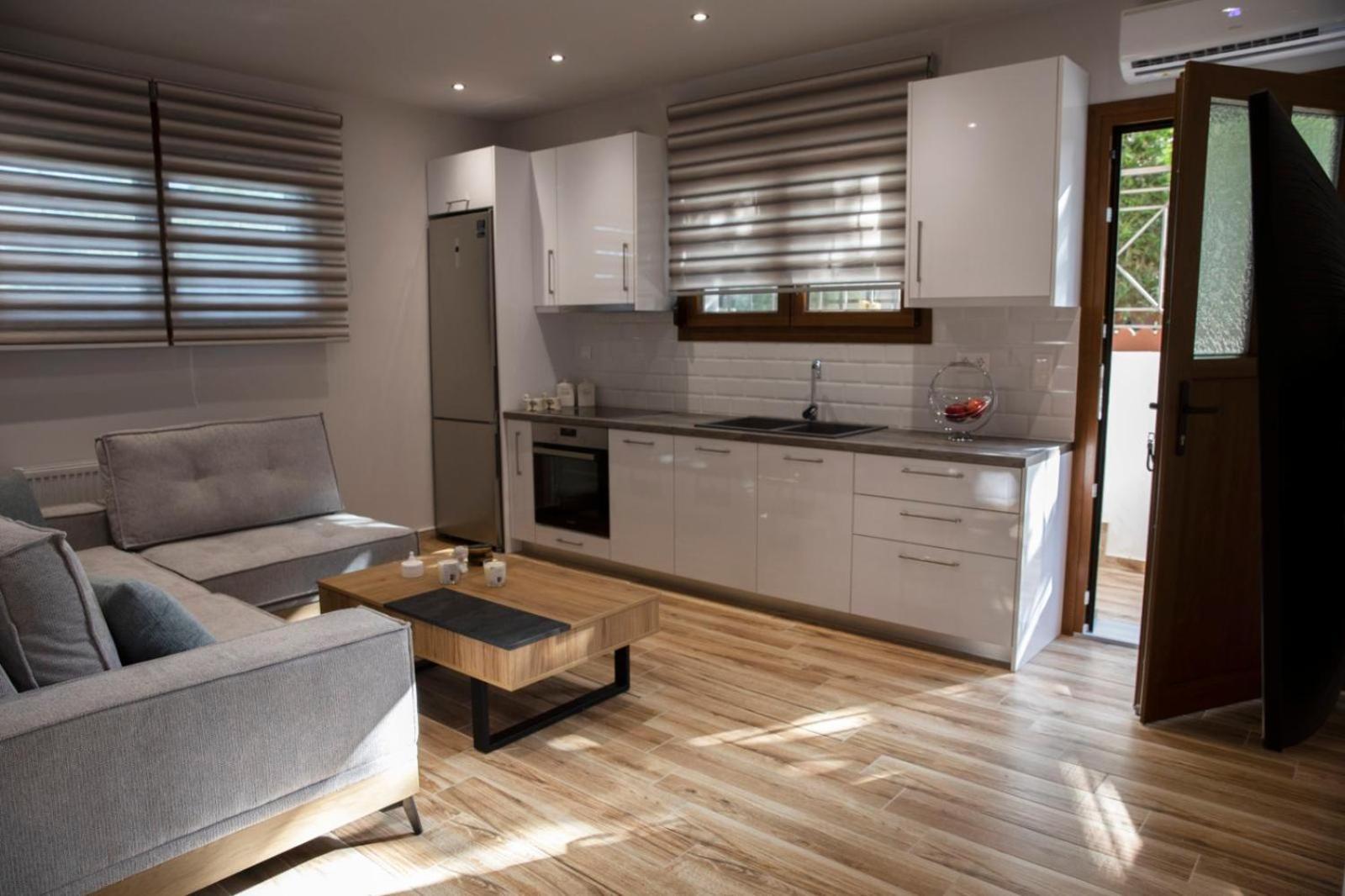 Apartment Viewing Garden โวโลส ภายนอก รูปภาพ