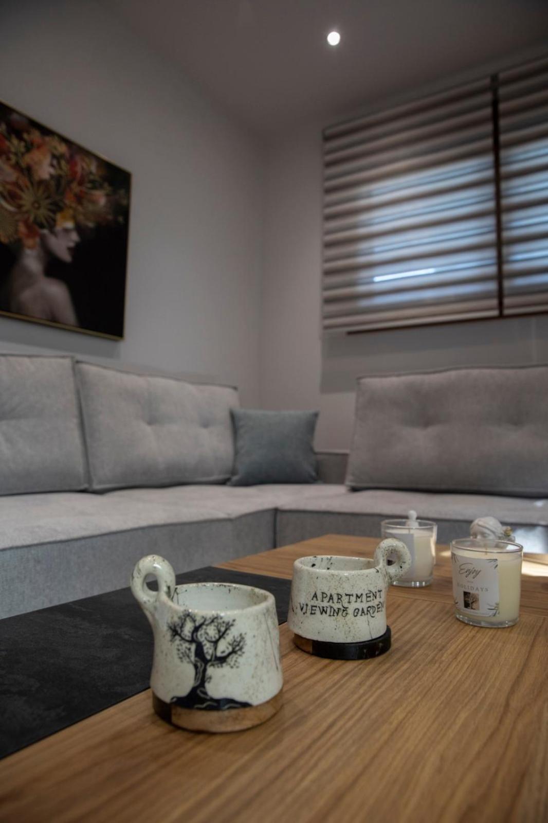 Apartment Viewing Garden โวโลส ภายนอก รูปภาพ